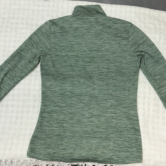 Nike Heathered Green Quarter-Zip Top - Picture 3 of 5